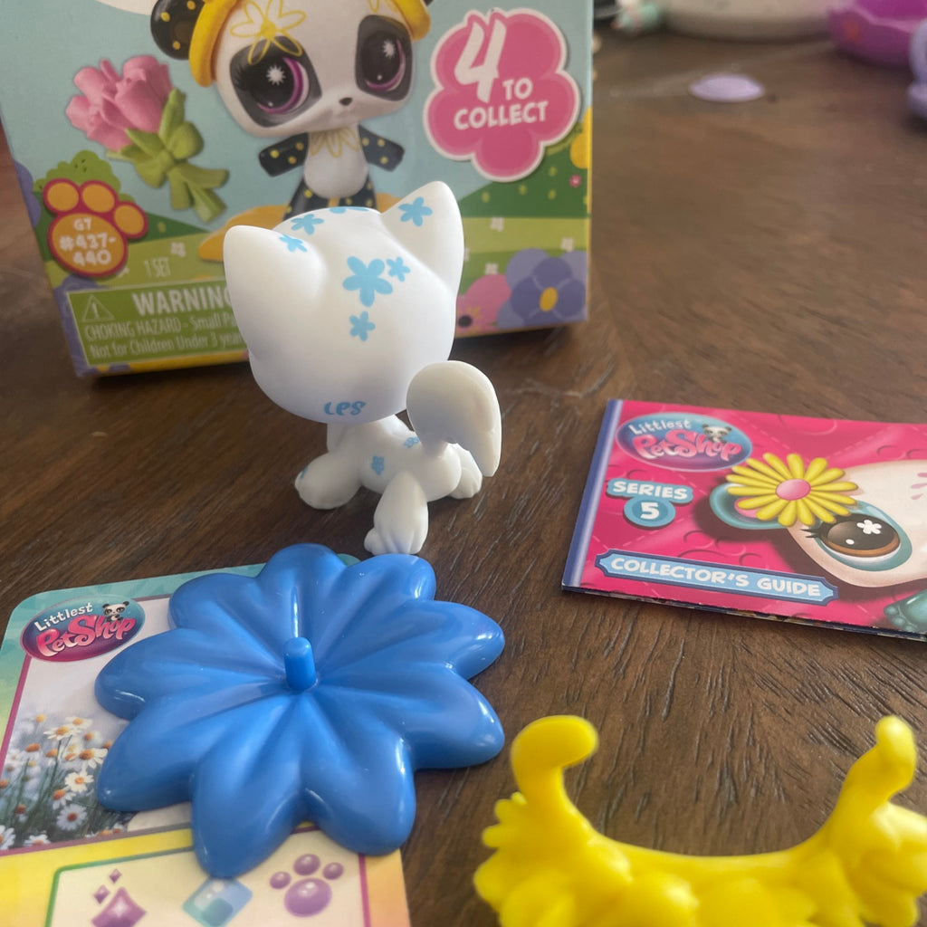 Authentic Littlest Pet Shop Spring Stylers Exclusive Angora Cat